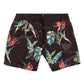 Calção de banho masculino Volcom Beach Bunch preto tamanho pequeno