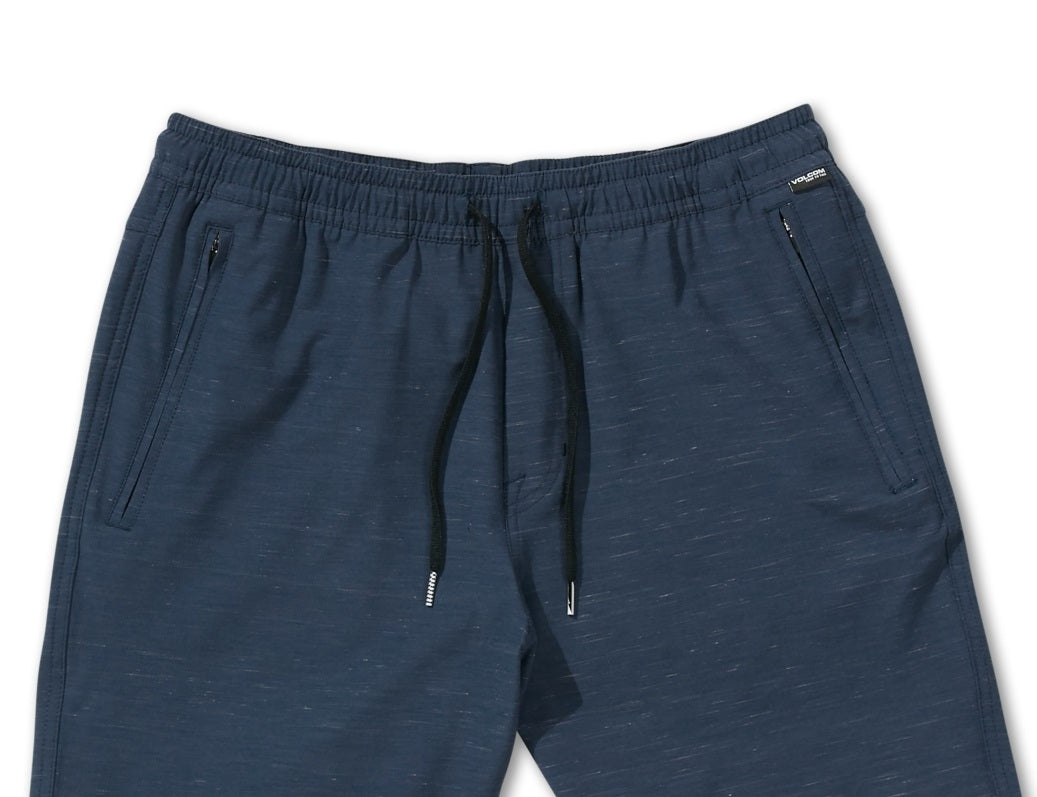 Shorts Volcom Wrecpack Hybrid 19 Masculino Azul Tamanho Médio