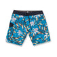 Calção de banho masculino Volcom Tropical Hideout Mod 19 azul tamanho 30