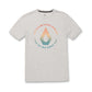 Camiseta Volcom Horizon Masculina Manga Curta Marrom Tamanho Médio