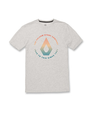 Camiseta Volcom Horizon Masculina Manga Curta Marrom Tamanho Médio