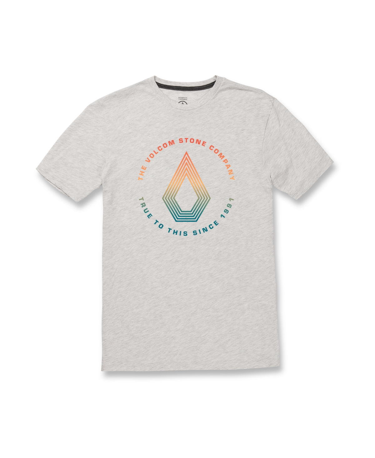 Camiseta masculina Volcom Horizon manga curta branca tamanho XX-G