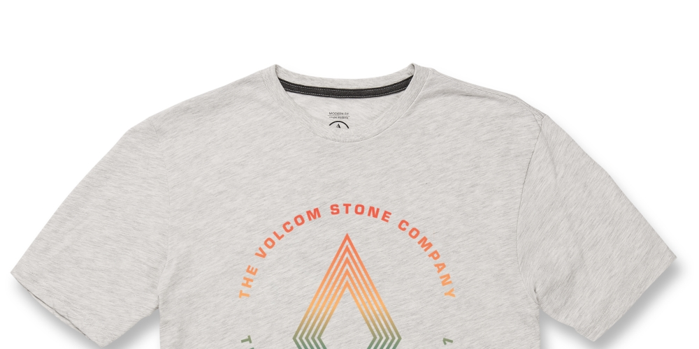 Camiseta masculina Volcom Horizon manga curta branca tamanho XX-G
