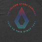 Camiseta Volcom Horizon Masculina Manga Curta Cinza Tamanho Médio
