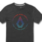 Camiseta Volcom Horizon Masculina Manga Curta Cinza Tamanho Grande