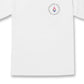 Camiseta Volcom Star Shields Masculina Manga Curta Branca Tamanho Grande