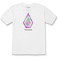 Camiseta Volcom Star Shields Stone Graphic Masculina Branca Tamanho X-G