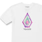Camiseta Volcom Star Shields Stone Graphic Masculina Branca Tamanho X-G