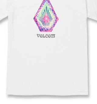 Camiseta Volcom Star Shields Stone Graphic Masculina Branca Tamanho X-G