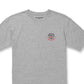 Camiseta Volcom Masculina Winged Beast Manga Curta Cinza Tamanho Grande