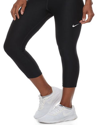Calça Capri Nike Power Victory Training Midrise Feminina Preta Tamanho P