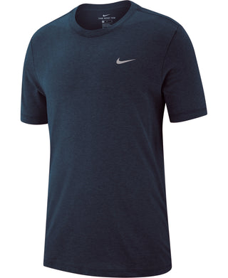 Camiseta Nike Dri Fit Training Masculina Azul Tamanho Médio