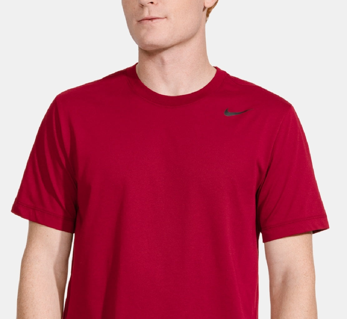 Camiseta Nike Dri Fit Training Masculina Vermelha Tamanho Grande
