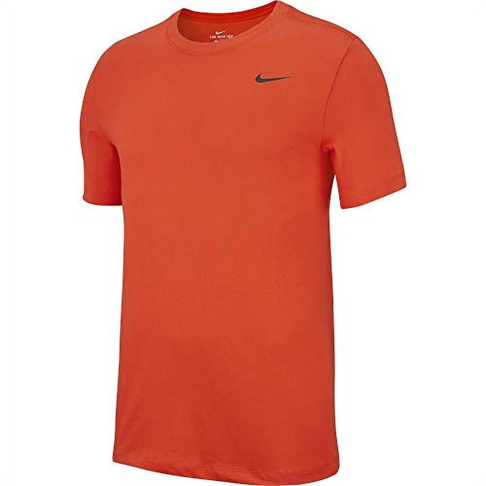 Camiseta Nike Dri Fit Training Masculina Laranja Tamanho Médio