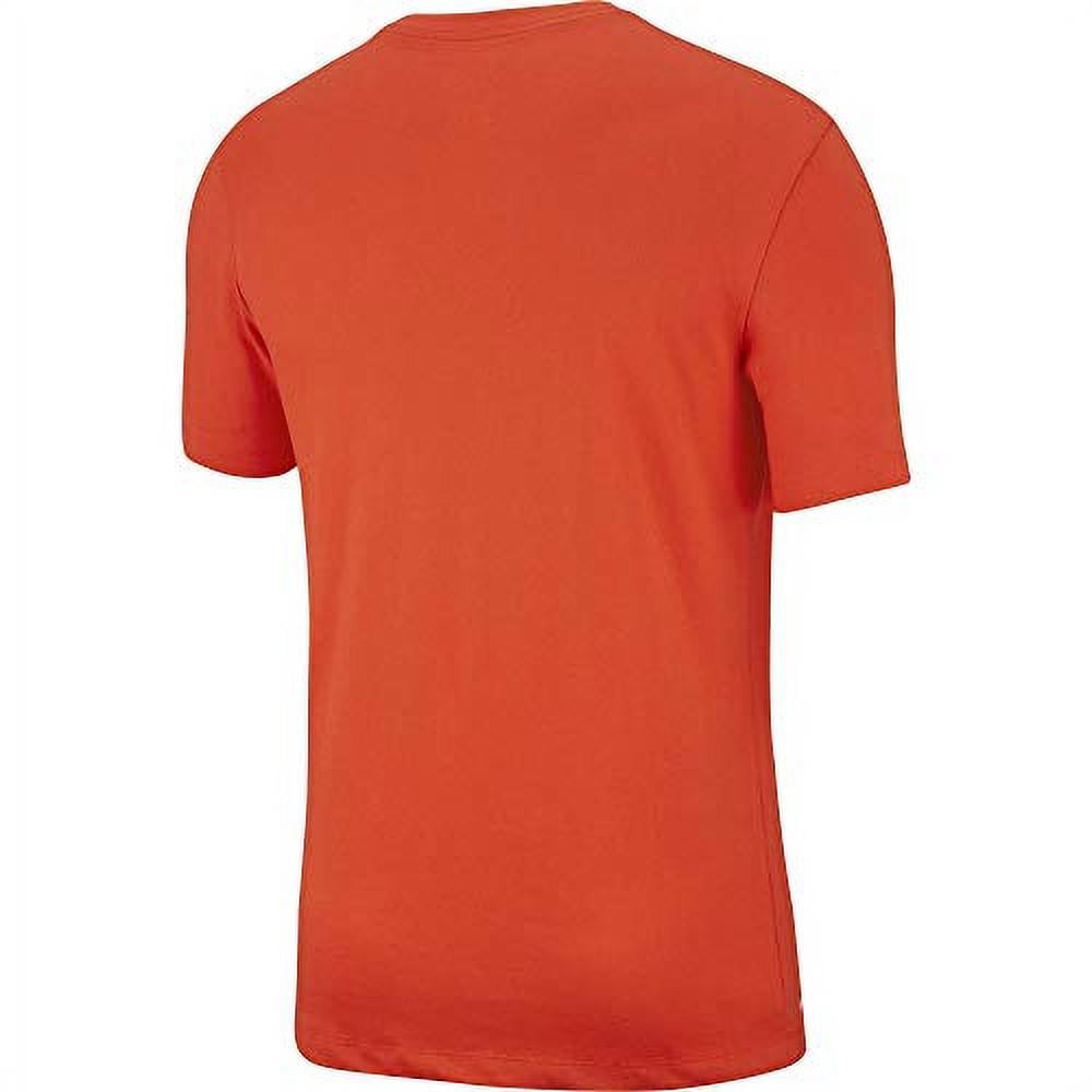Camiseta Nike Dri Fit Training Masculina Laranja Tamanho Médio