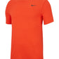 Camiseta Nike Dri Fit Training Masculina Laranja Tamanho Grande