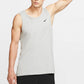 Camiseta regata Nike Dri-Fit Training Masculina Cinza Tamanho XL