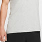 Camiseta regata Nike Dri-Fit Training Masculina Cinza Tamanho XL