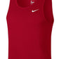 Camiseta regata Nike Dri Fit Training Masculina Vermelha Tamanho XXG