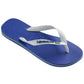 Havaianas Masculino Brasil Logo Flip Flop Azul Tamanho 9.5