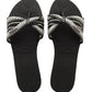 Sandália Havaianas Tropez Feminina Preta Tamanho 5