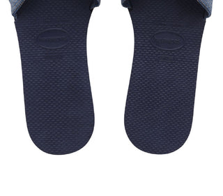 Sandália Havaianas You St Tropez Shine Feminina Azul Tamanho 8