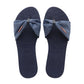 Sandália Havaianas You St Tropez Shine Feminina Azul Tamanho 8