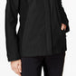 Jaqueta de chuva feminina Columbia Omni Tech Arcadia II preta, tamanho grande
