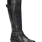 Botas femininas BOC Austin com bico fechado e cano alto, tamanho 9, marrom