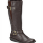 Botas femininas BOC Austin com bico fechado e cano alto, tamanho 9, marrom
