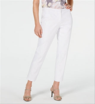 Calça Slim Feminina Calvin Klein Branca Tamanho 4