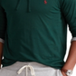 Camiseta Polo Ralph Lauren Masculina com Capuz Verde Tamanho XX-G