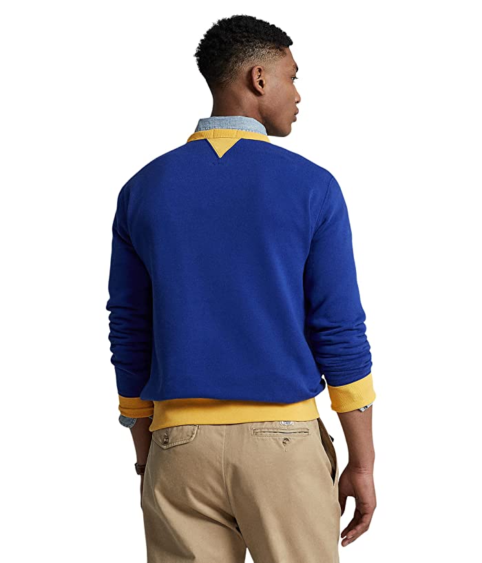 Polo Ralph Lauren Moletom Fleece Masculino Azul Tamanho X-G