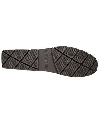 Chinelo masculino Minnetonka em couro legítimo de ovelha marrom, tamanho 11M
