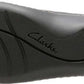 Sapatilhas femininas Clarks Ashland Bubble pretas tamanho 8 M