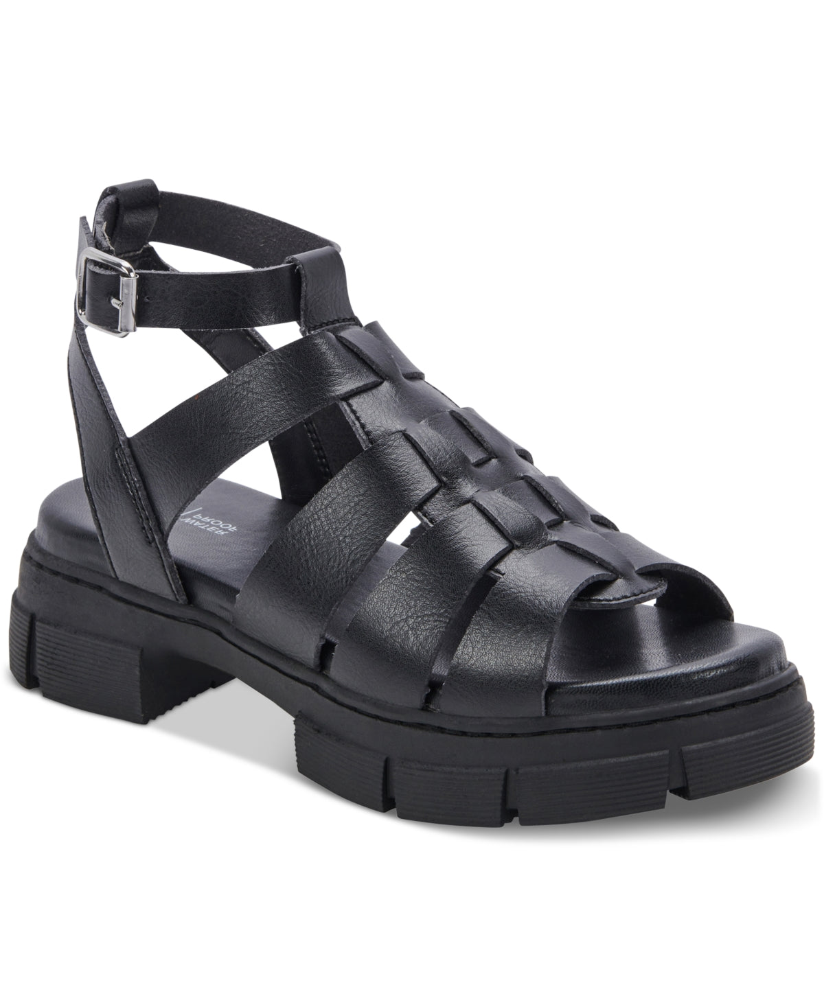Sandálias impermeáveis ​​Hannah Aqua femininas, pretas, tamanho 8