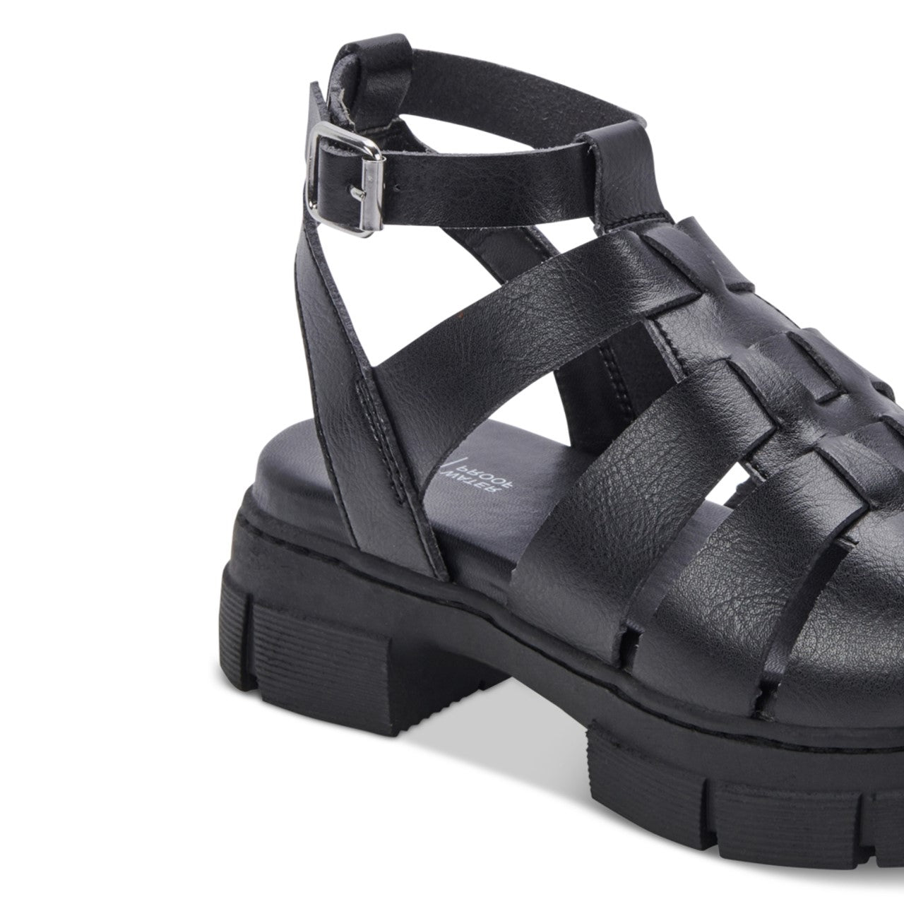 Sandálias impermeáveis ​​Hannah Aqua femininas, pretas, tamanho 8