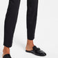 Calça skinny Alfani feminina com controle de barriga, tamanho 6, preta