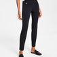 Calça skinny Alfani feminina com controle de barriga, tamanho 6, preta