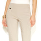 Calça Capri Alfani Essential Pull On Feminina com Controle de Barriga Bege Tamanho 6