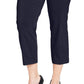 Calça Capri Feminina Alfani Tummy Control Azul Tamanho 16W