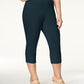 Calça feminina Style &amp; Co Azul Tamanho 16W