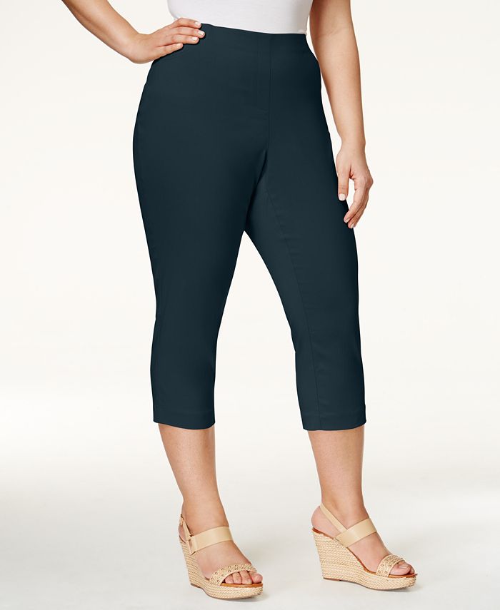 Calça feminina Style &amp; Co Azul Tamanho 16W