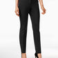 Calça skinny com costura Alfani feminina, preta, tamanho 10