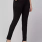 Calça skinny com costura Alfani feminina, preta, tamanho 10