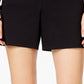 Shorts femininos INC International Concepts, pretos, tamanho 6