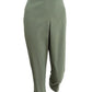 Calça Capri Feminina Estilo &amp; Co Verde Tamanho Médio