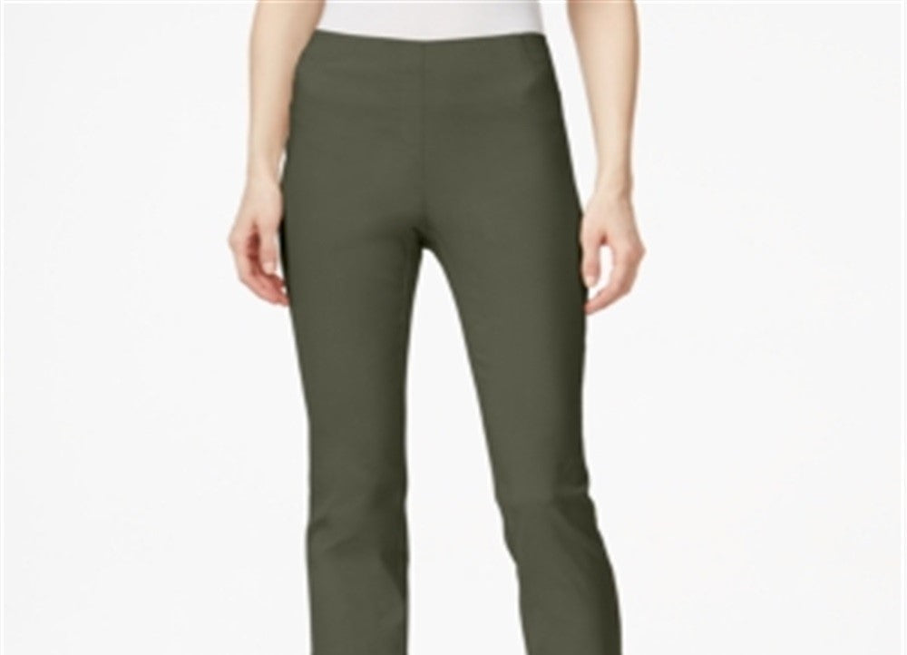 Calça Capri Feminina Estilo &amp; Co Verde Tamanho Médio