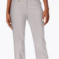 Calça feminina JM Collection Tummy Control Curvy Fit, cinza, tamanho 14X4