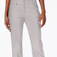 Calça feminina JM Collection Tummy Control Curvy Fit, cinza, tamanho 16x4,5